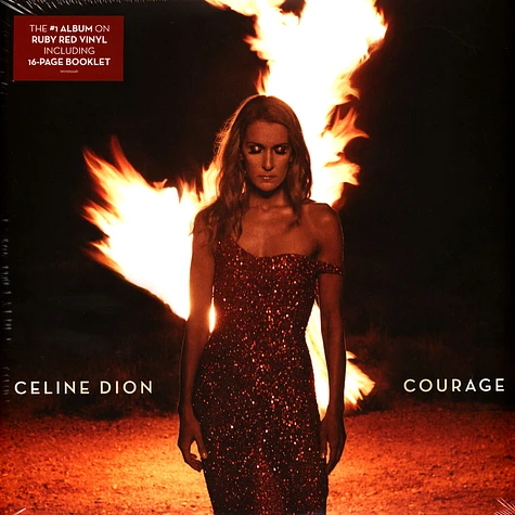 Celine Dion - Courage Red Vinyl Edition