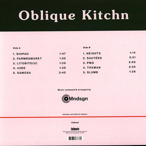 Mndsgn - Oblique Kitchn