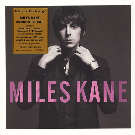 Miles Kane - Colour Of The Trap Limited Numbered Pink Marbled Vinyl Edition