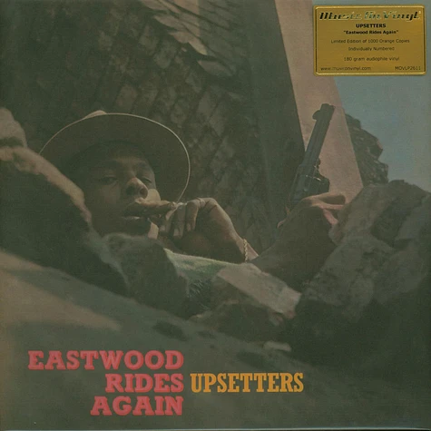 The Upsetters - Eastwood Rides Again Limited Numbered Orange Vinyl Edition