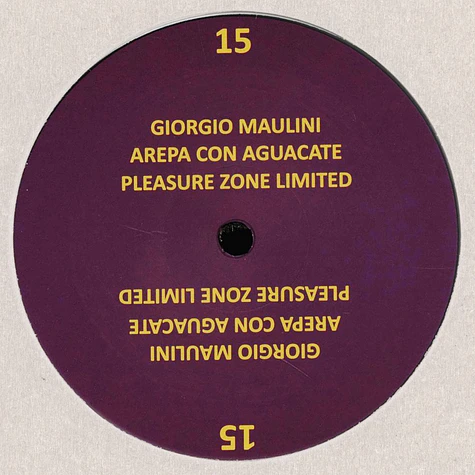 Giorgio Maulini - Arepa Con Aguacate