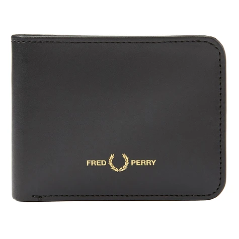 Fred Perry - Graphic Leather Billfold Wallet
