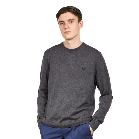 Fred Perry - Classic Cotton Crew Neck Jumper