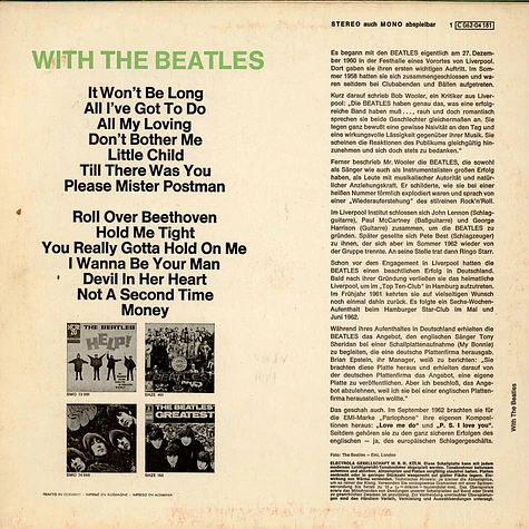 The Beatles - With The Beatles