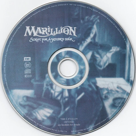 Marillion - Script For A Jester's Tear