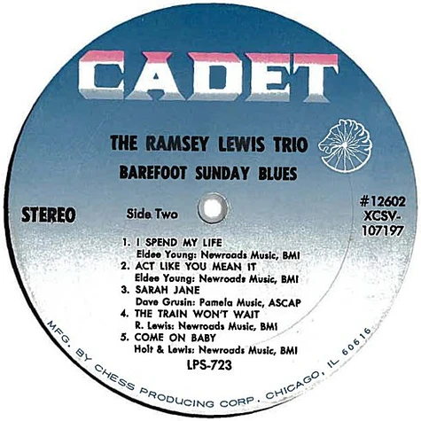 The Ramsey Lewis Trio - Barefoot Sunday Blues