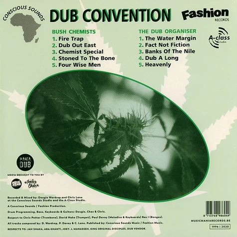 The Bush Chemists - Meets The Dub Organiser: Dub Convention