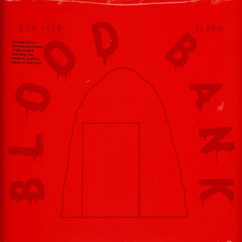 Bon Iver - Blood Bank EP 10th Anniversary Red Vinyl Edition