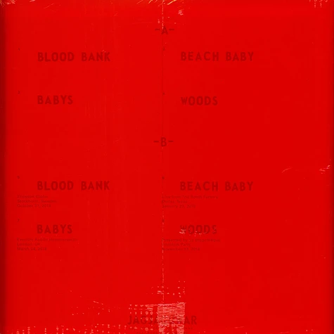 Bon Iver - Blood Bank EP 10th Anniversary Red Vinyl Edition