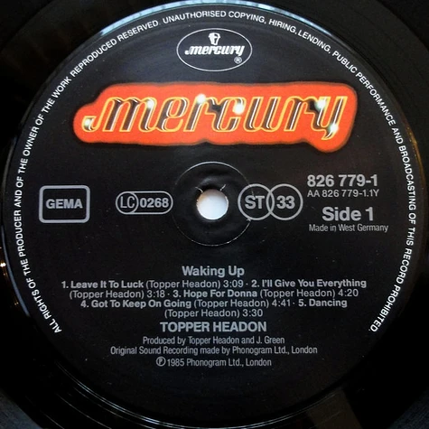 Topper Headon - Waking Up