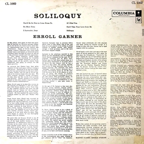 Erroll Garner - Soliloquy