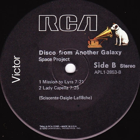 Space Project - Disco From Another Galaxy