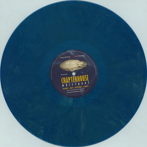 Chapterhouse - Whirlpool Limited Numbered Blue & Silver Marbled Vinyl Edition