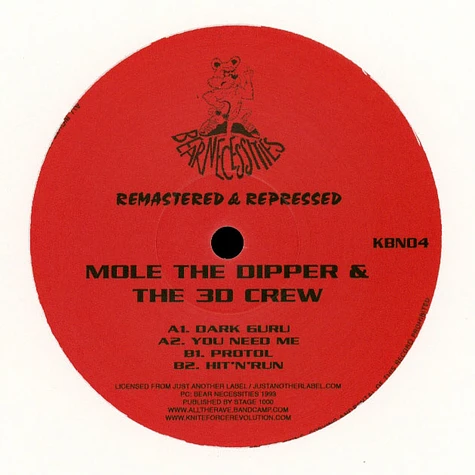 Mole The Dipper & The 3D Crew - Dark Guru Remasters EP