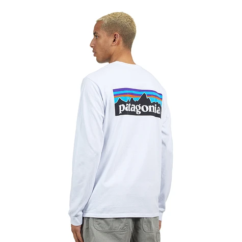 Patagonia - Long-Sleeved P-6 Logo Responsibili-Tee