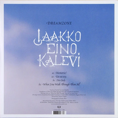 Jaakko Eino Kalevi - Dreamzone