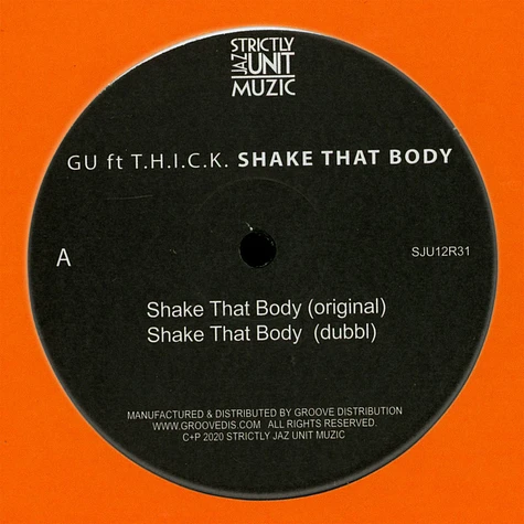 GU (Glenn Underground) - Shake That Body Feat. T.H.I.C.K.