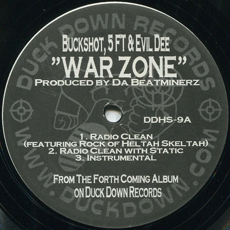 Buckshot, 5 Ft. Accelerator & Evil Dee - War Zone