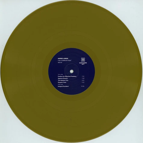 Horse Lords - The Common Task Colored Vinyl Edition