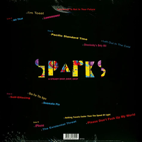 Sparks - Steady Drip, Drip, Drip Picture Disc Edition
