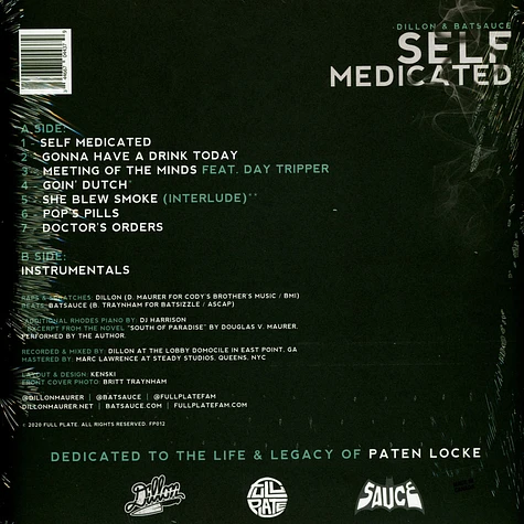 Dillon & Batsauce - Self Medicated