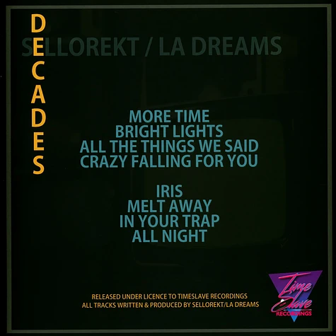 Sellorekt / LA Dreams - Decades Purple Splatter Edition