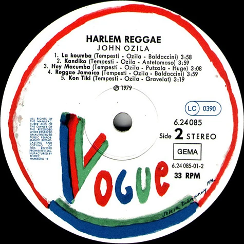 John Ozila - Harlem Reggae