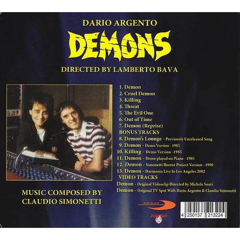 Claudio Simonetti - Demons (Original Soundtrack)