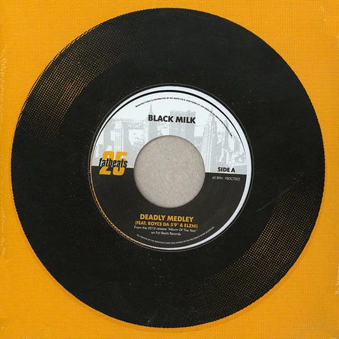 Black Milk - Deadly Medley Feat. Royce Da 5'9" & Elzhi / We