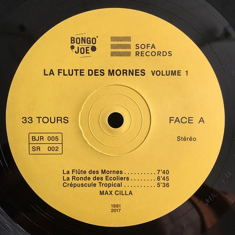 Max Cilla - La Flute Des Mornes Volume 1
