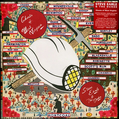 Steve Earle & The Dukes - Ghosts Of West Virginia Colored Vinyl Edition