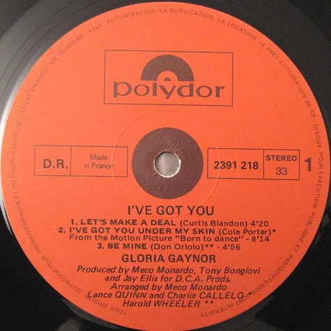 Gloria Gaynor - I've Got You