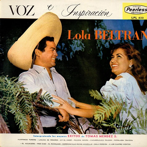 Lola Beltrán - Voz E Inspiracion (Interpretando Los Mayores Exitos de Tomas Mendez S.)