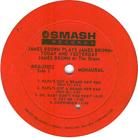 James Brown - James Brown Today & Yesterday