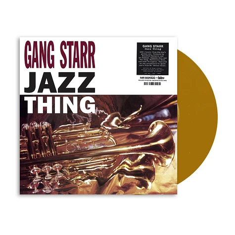 Gang Starr - Jazz Thing HHV Exclusive Gold Vinyl Edition