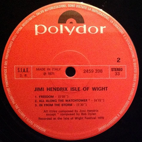 Jimi Hendrix - Isle Of Wight