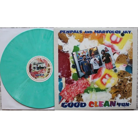 Penpals & Marvolus Jay - Good Clean Fun Green White Marbled Edition