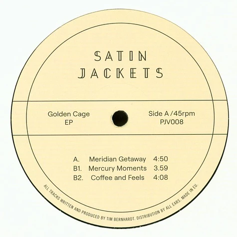 Satin Jackets - Golden Cage EP