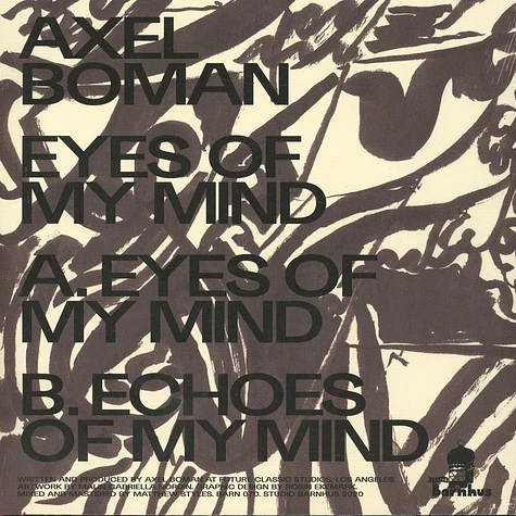 Axel Boman - Eyes Of My Mind