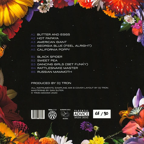 DJ Tron - Flowers Of Funk Black Vinyl Edition
