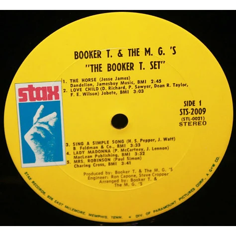 Booker T & The MG's - The Booker T. Set