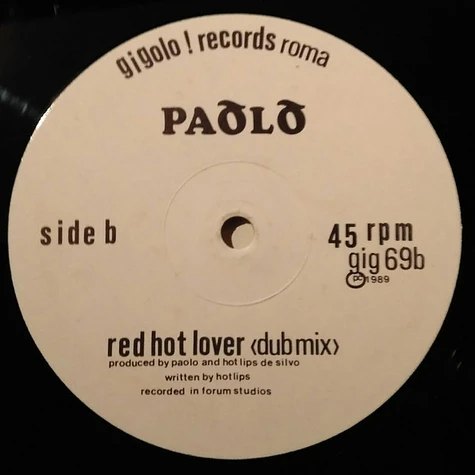 Paolo - Red Hot Lover