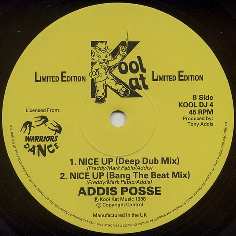 Addis Posse - Nice Up