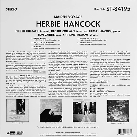 Herbie Hancock - Maiden Voyage