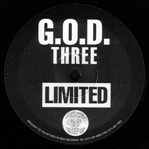G.O.D. - Limited Three