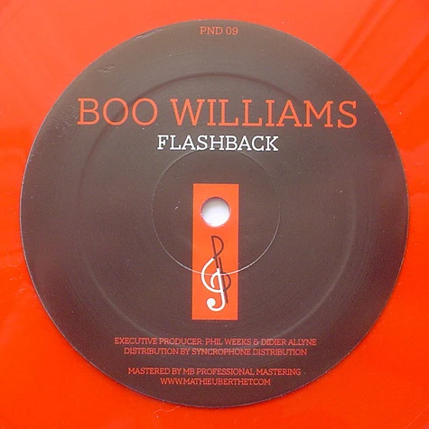 Boo Williams - Flashback / Anger