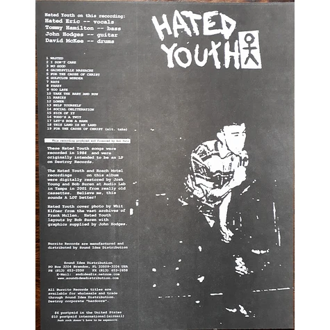 Hated Youth / Roach Motel - Hated Youth / Roach Motel