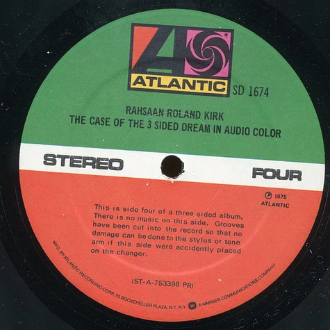 Roland Kirk - The Case Of The 3 Sided Dream In Audio Color