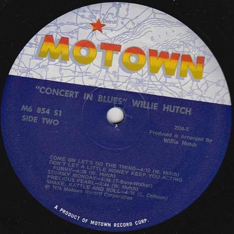 Willie Hutch - Concert In Blues