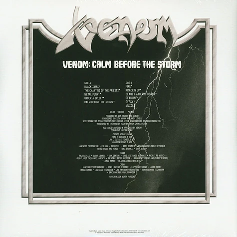 Venom - Calm Before The Storm